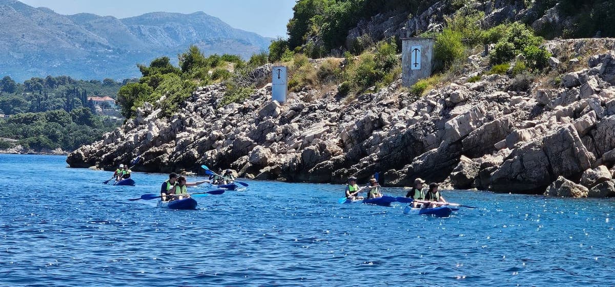 Kayak group tour