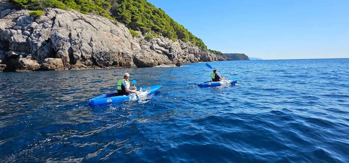 Koločep coastline kayak tour